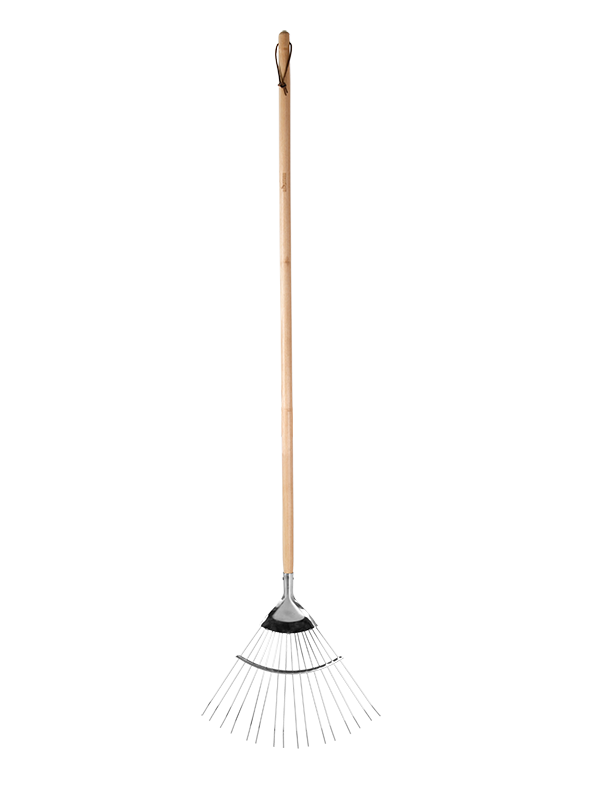 나무 손잡이 정원 LEAF RAKE TG22041005-E